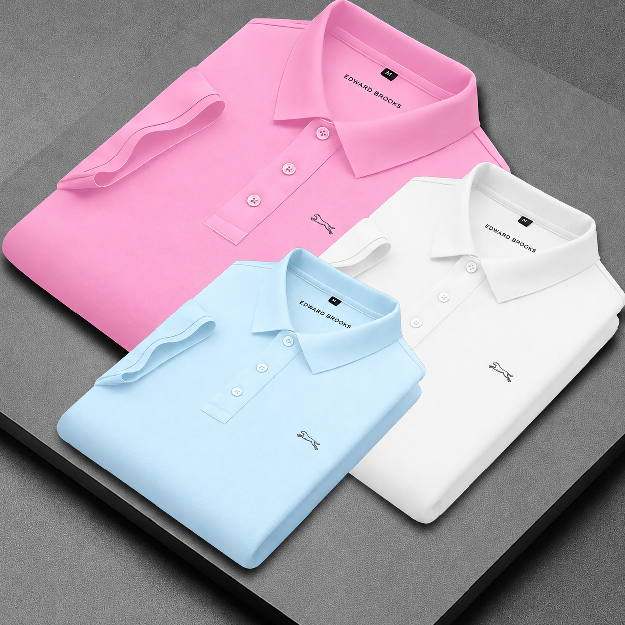 Men’s Cotton Polo T-Shirt Combo (Pack of 3)