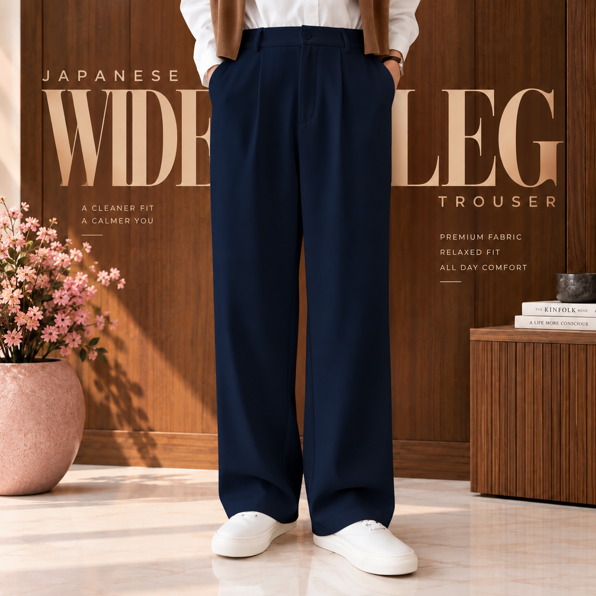JAPANESE WIDE LEG TROUSER
