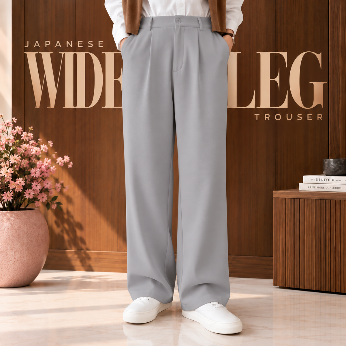 JAPANESE WIDE LEG TROUSER