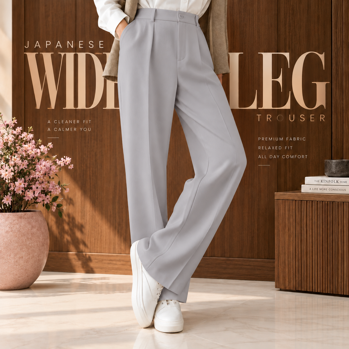 JAPANESE WIDE LEG TROUSER