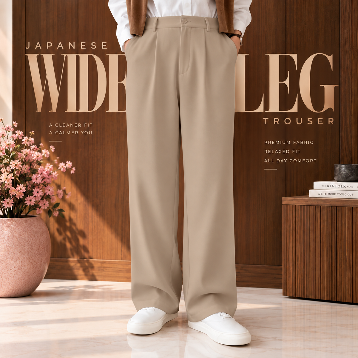 JAPANESE WIDE LEG TROUSER