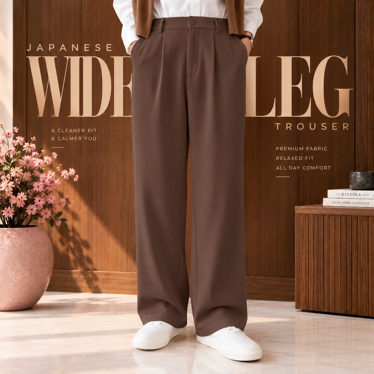 JAPANESE WIDE LEG TROUSER